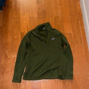 Patagonia Better Sweater size medium forest green